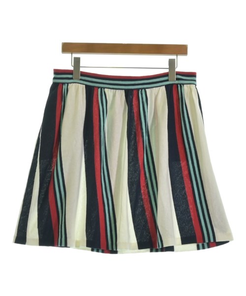 MAISON KITSUNE(メゾンキツネ)ひざ丈スカート 白 サイズ:M/2200594223078