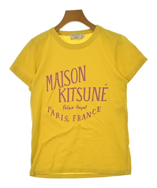 MAISON KITSUNE(メゾンキツネ)Tシャツ・カットソー 黄 サイズ:S/2200615667089