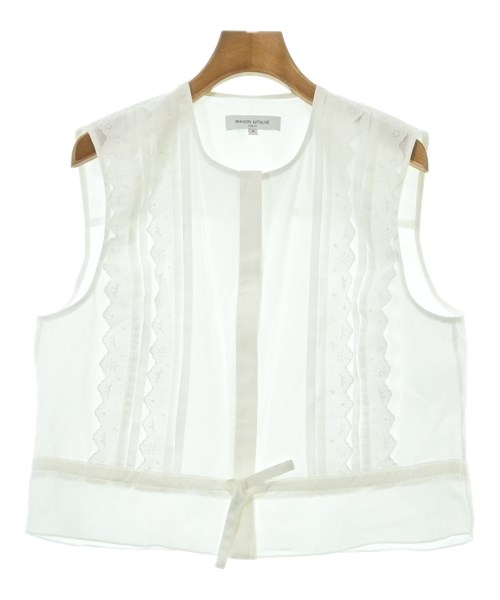 MAISON KITSUNE(メゾンキツネ)ブラウス 白 サイズ:40(M位)/2200611851055
