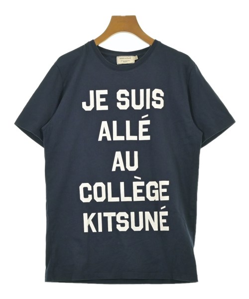 MAISON KITSUNE(メゾンキツネ)Tシャツ・カットソー 紺 サイズ:-(M位)/2200678118092