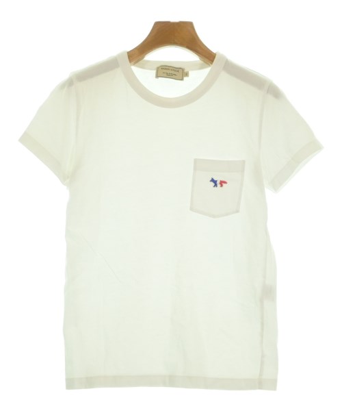MAISON KITSUNE(メゾンキツネ)Tシャツ・カットソー 白 サイズ:XS/2200657943042