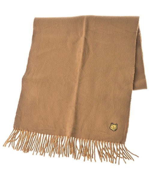 MAISON KITSUNE(メゾンキツネ)マフラー 茶 サイズ:-/2200652171037