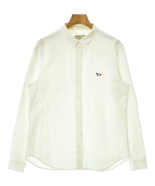 MAISON KITSUNE(メゾンキツネ)カジュアルシャツ 白 サイズ:38(M位)/2200703639011