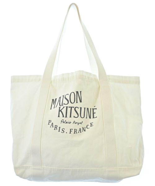 MAISON KITSUNE(メゾンキツネ)トートバッグ 白 サイズ:-/2200661534090