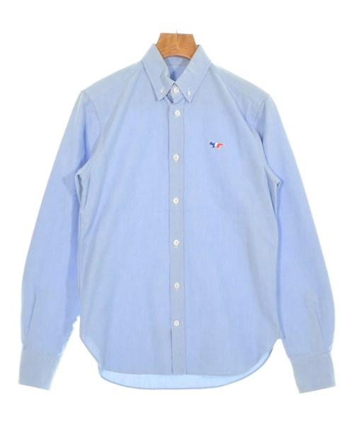 MAISON KITSUNE(メゾンキツネ)カジュアルシャツ 青 サイズ:36(S位)/2200665968259
