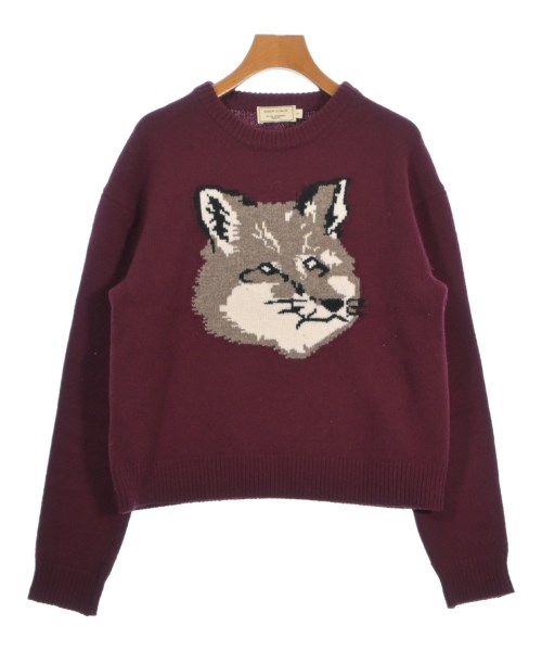 MAISON KITSUNE(メゾンキツネ)ニット・セーター 赤 サイズ:S/2200662143086