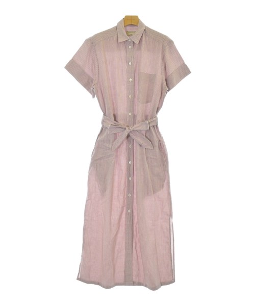 MAISON KITSUNE(メゾンキツネ)シャツワンピース 赤 サイズ:36(S位)/2200662877011