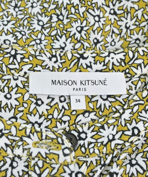 MAISON KITSUNE（メゾンキツネ）ワンピース 黄 サイズ:34(XS位) レディース/2200692194027