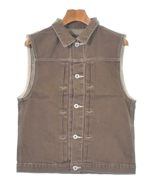 R.H.Vintage(ロンハーマンヴィンテージ)デニムジャケット 茶 サイズ:XS/2200631134794