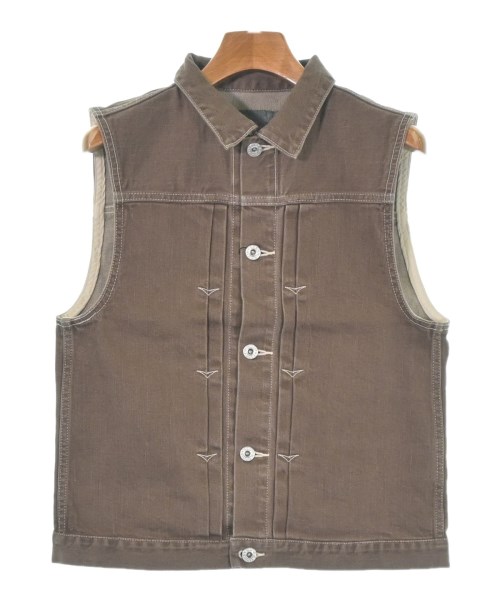 R.H.Vintage(ロンハーマンヴィンテージ)デニムジャケット 茶 サイズ:XS/2200631134800