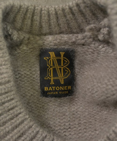 BATONER（バトナー）ニット・セーター ベージュ サイズ:2(M位) メンズ/2200654647011