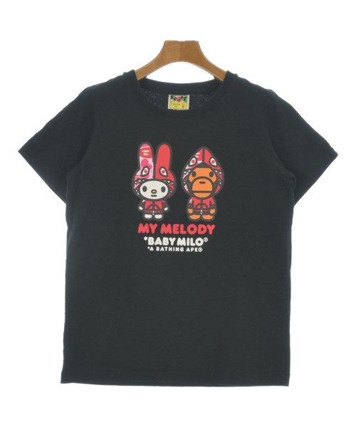 A BATHING APE(アベイシングエイプ)Tシャツ・カットソー 黒 サイズ:XS/2200667740082