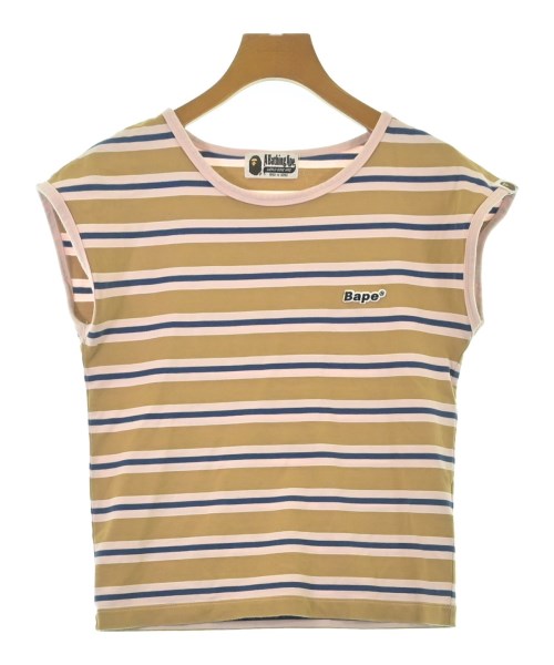 A BATHING APE(アベイシングエイプ)Tシャツ・カットソー 茶 サイズ:XS/2200671032036