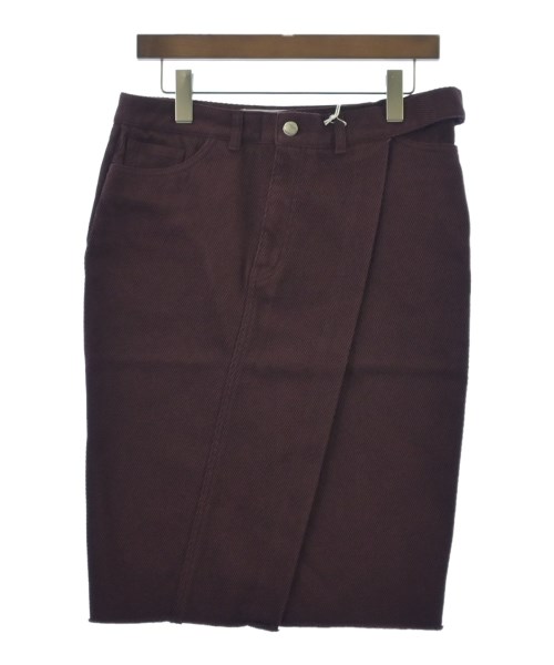 AMBUSH(アンブッシュ)ひざ丈スカート 赤 サイズ:2(M位)/2200651234115