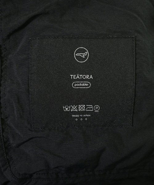 TEATORA（テアトラ）ジャケット 黒 サイズ:3(L位) メンズ/2200622449364