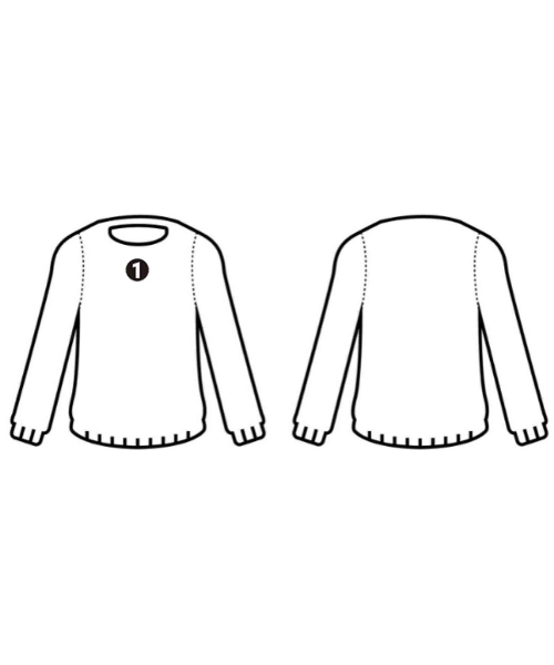 TEATORA（テアトラ）ニット・セーター 紺 サイズ:3(L位) メンズ/2200524772102