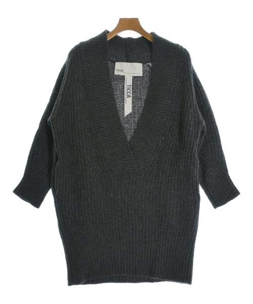 TICCA(ティッカ)ニット・セーター グレー サイズ:F/2200657654016