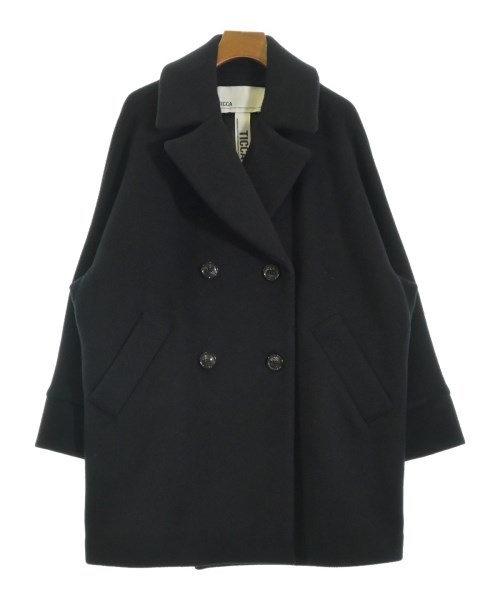 TICCA(ティッカ)ピーコート 黒 サイズ:F/2200666930019
