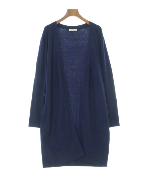 DVF STUDIO(ダイアンフォンファステンバーグスタジオ)カーディガン 紺 サイズ:P(XS位)/2200452715103