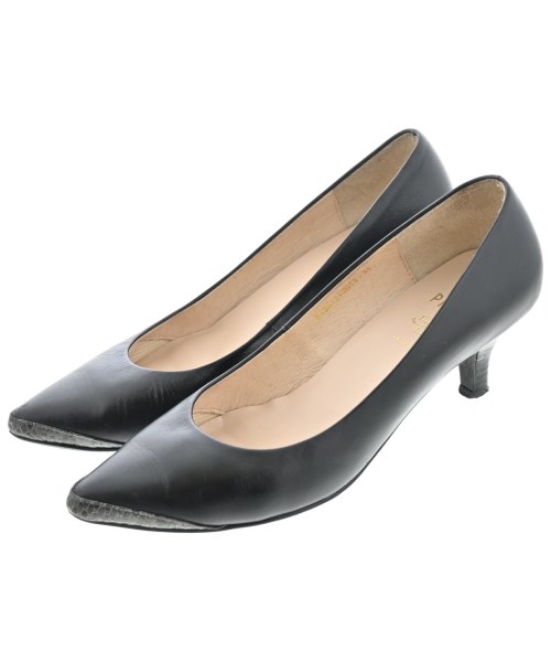 piche ABAHOUSE(ピシェアバハウス)パンプス 黒 サイズ:EU35(21.5cm位)/2200696277122