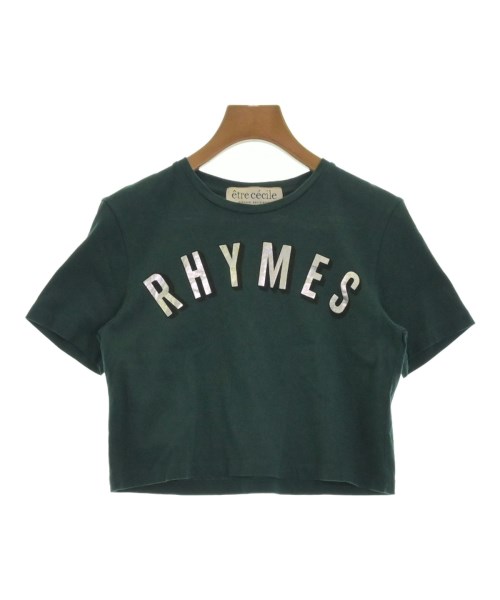 etre cecile(エトレセシル)Tシャツ・カットソー 緑 サイズ:XS/2200533113064