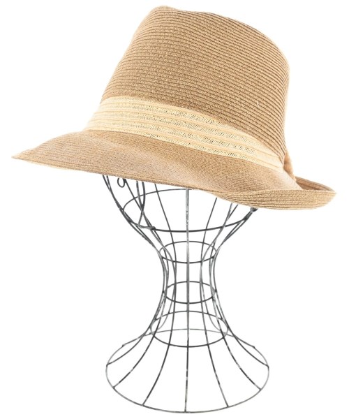 Caterina Bertini(カテリナベルティーニ)ストローハット ベージュ サイズ:-/2200663153503