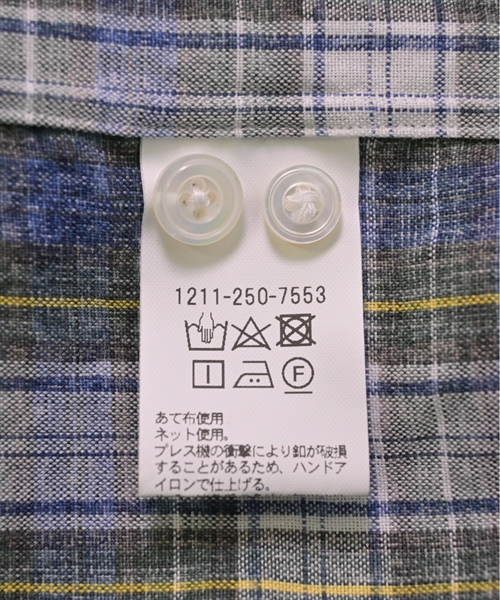 H BEAUTY&YOUTH（エイチビューティーアンドユース）カジュアルシャツ 青 サイズ:S メンズ/2200497549503