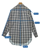 H BEAUTY&YOUTH（エイチビューティーアンドユース）カジュアルシャツ 青 サイズ:S メンズ/2200497549503