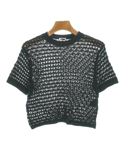H BEAUTY&YOUTH(エイチビューティーアンドユース)ニット・セーター 黒 サイズ:F/2200653500041