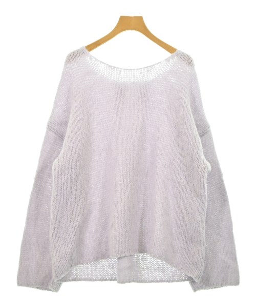 H BEAUTY&YOUTH(エイチビューティーアンドユース)ニット・セーター 紫 サイズ:F/2200639227047