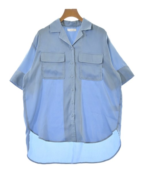 EDITION(エディション)カジュアルシャツ 青 サイズ:34(XS位)/2200654757048