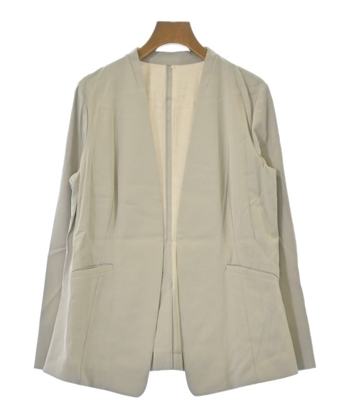 SOFUOL(ソフール)ノーカラージャケット ベージュ サイズ:40(M位)/2200621889093