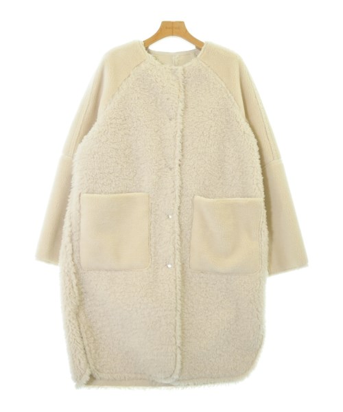 ELENDEEK(エレンディーク)ムートンコート 白 サイズ:1(S位)/2200650372023