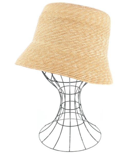 UN3D.(アンスリード)ストローハット ベージュ サイズ:F/2200592569048