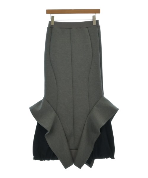 UN3D.(アンスリード)ロング・マキシ丈スカート グレー サイズ:36(S位)/2200651791045