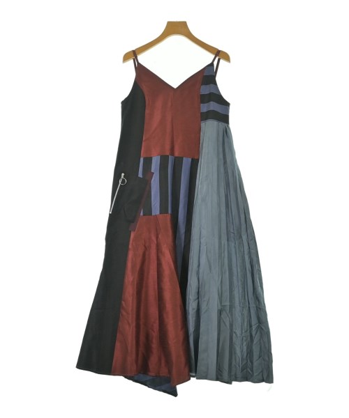 UN3D.(アンスリード)ワンピース 青 サイズ:36(S位)/2200660351056