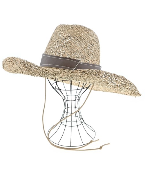 KIJIMA TAKAYUKI(キジマタカユキ)ハット ベージュ サイズ:1/2200599723054