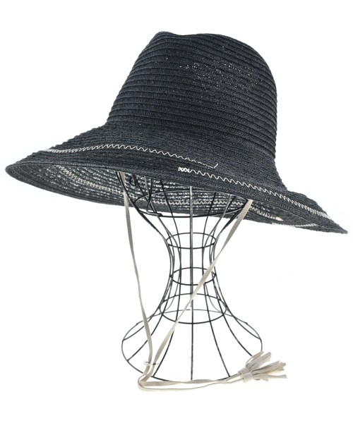 KIJIMA TAKAYUKI(キジマタカユキ)ハット 黒 サイズ:1/2200599723061