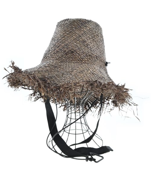 KIJIMA TAKAYUKI(キジマタカユキ)ハット 茶 サイズ:1/2200644163057