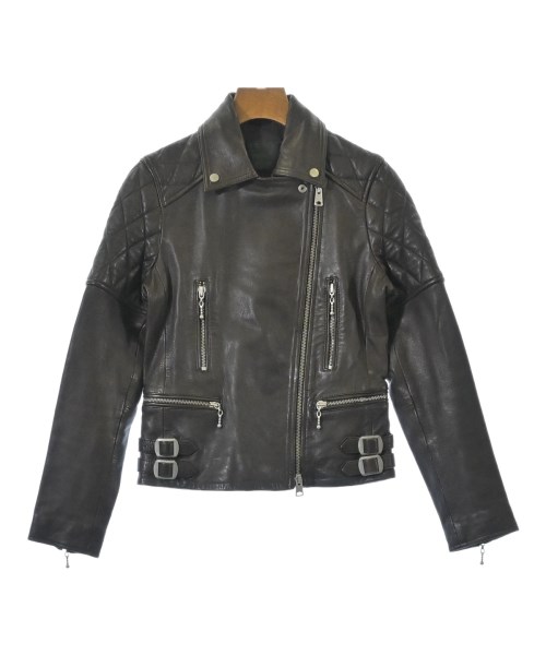 ALLSAINTS(オールセインツ)ライダース 茶 サイズ:4(XS位)/2200682756013