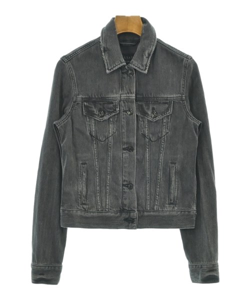 ALLSAINTS(オールセインツ)デニムジャケット 黒 サイズ:XS/2200680043016