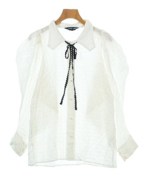 sister jane(シスタージェーン)カジュアルシャツ 白 サイズ:S/2200644212069