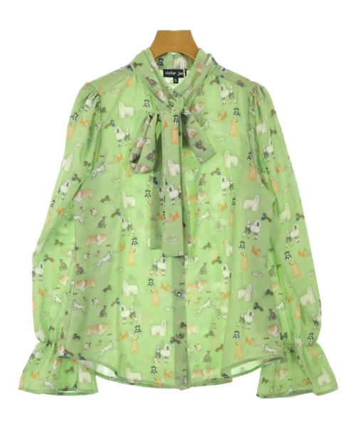 sister jane(シスタージェーン)カジュアルシャツ 緑 サイズ:S/2200655024231