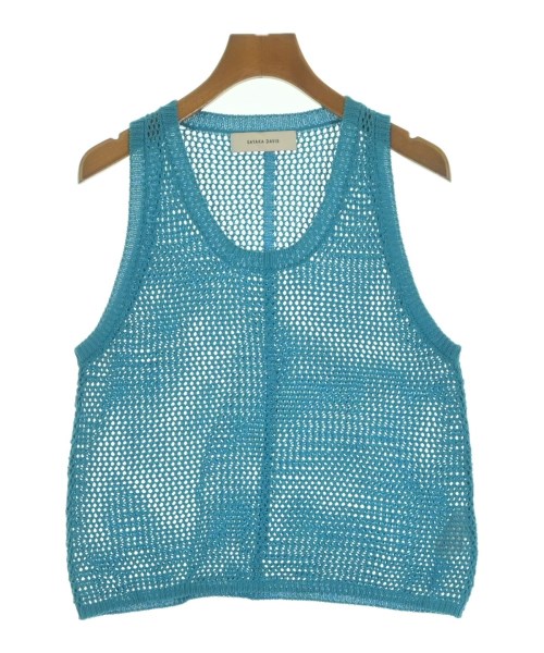 SAYAKA DAVIS(サヤカデイビス)ベスト/ノースリーブ 青 サイズ:XS/2200621879025