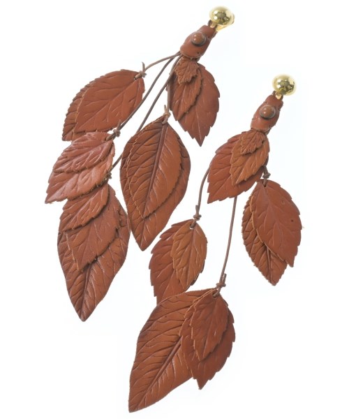 THE Dallas(ザダラス)ピアス・イヤリング 茶 サイズ:-/2200626783051