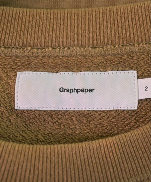Graphpaper（グラフペーパー）スウェット 茶 サイズ:2(M位) メンズ/2200529310057