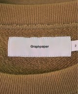 Graphpaper（グラフペーパー）スウェット 茶 サイズ:2(M位) メンズ/2200529310057