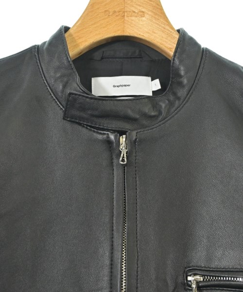 Graphpaper（グラフペーパー）ライダース 黒 サイズ:1(S位) メンズ/2200616186015