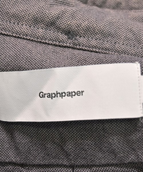 Graphpaper（グラフペーパー）カジュアルシャツ グレー サイズ:1(S位) メンズ/2200601804955