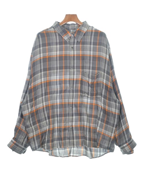 Graphpaper(グラフペーパー)カジュアルシャツ グレー サイズ:F/2200651332088